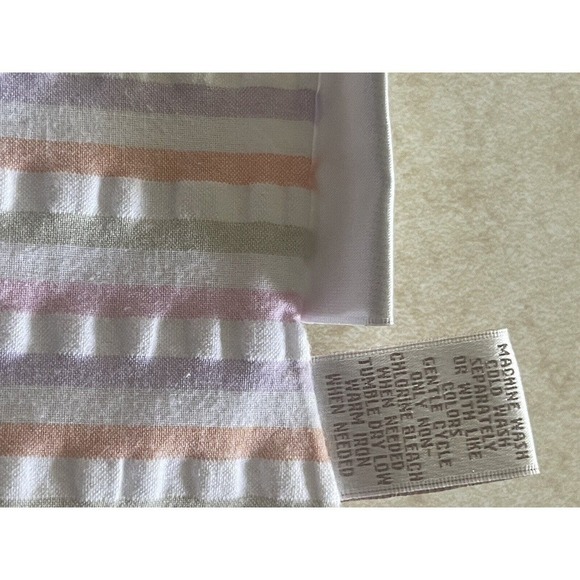 Intimate Essentials Womens Vintage Seersucker Robe Zip Up Front Housecoat Small - Picture 11 of 15